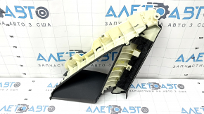 Right rear window trim panel for Audi A4 B8 13-16 restyling sedan, black, needs cleaning, scratch