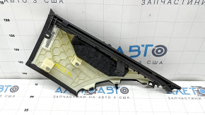 Left rear pillar trim for Audi A4 B8 13-16 restyling sedan, black, under the curtain