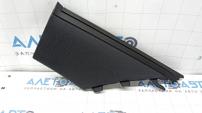 Right rear pillar trim for Audi A4 B8 13-16 restyling sedan, black, under the curtain, scratches
