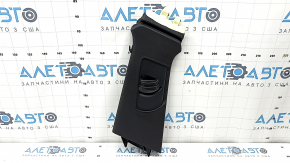 Left upper center pillar trim for Audi A4 B8 13-16 Restyling sedan, black, scratched