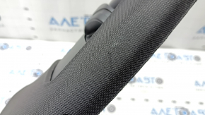 Left upper center pillar trim for Audi A4 B8 13-16 Restyling sedan, black, scratched