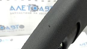 Right upper center pillar trim for Audi A4 B8 13-16 Restyling sedan, black, scratches