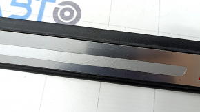 External door sill trim, front left, Audi A4 B8 08-16 sedan, chrome S line, scratches