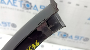 Left trunk lid hinge trim for Audi A4 B8 08-16 sedan, scratches, crack in the mount