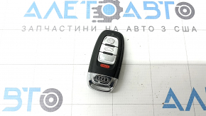 Audi A4 B8 08-16 smart key, 4 buttons, taps, worn