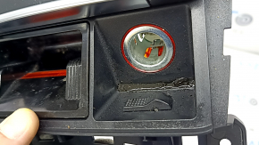 Center console pocket with cigarette lighter for Audi A4 B8 13-16, scratches, needs cleaning