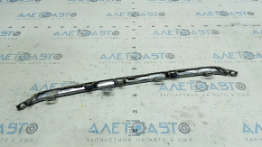 Upper center front bumper molding for Toyota Venza 21-24, chrome, sand