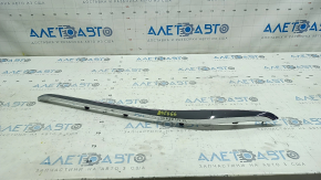 Upper left front bumper molding for Toyota Venza 21-24, chrome, sand, swollen chrome