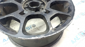 Wheel disk R16x6.5j Fiat 500 12-15 light curb, painted