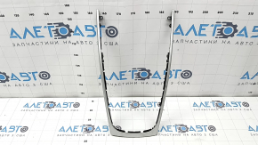 Audi A4 B8 13-16 center console trim, aluminum, scratches, dents