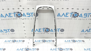 Audi A4 B8 13-16 center console trim, aluminum, scratches, dents