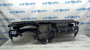 Toyota Venza 21-24 black dashboard with airbag, ready for cleaning