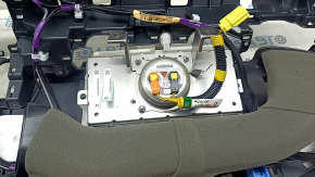 Toyota Venza 21-24 black dashboard with airbag, ready for cleaning