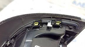 Front panel trim, speedometer frame for Audi A4 B8 08-15 monitor, gray, with air duct deflector, broken fasteners