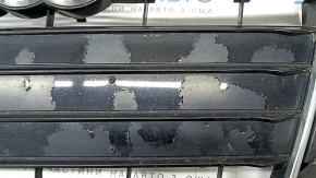 Radiator grille assembly for Audi A4 B8 13-16, gloss, S line, quattro, with emblems, peeling coating, sand