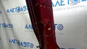 The trunk door is bare, Toyota Venza 21-24, red 3T3, deformed.