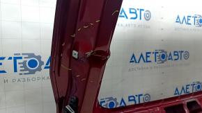 The trunk door is bare, Toyota Venza 21-24, red 3T3, deformed.