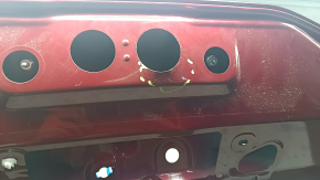 The trunk door is bare, Toyota Venza 21-24, red 3T3, deformed.