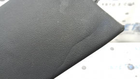 Right rear seat side panel for Audi A4 B8 13-16, black Nappa leather, dented
