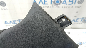 Right rear seat side panel for Audi A4 B8 13-16, black Nappa leather, dented