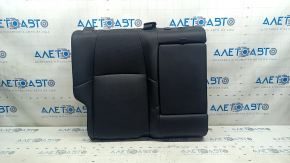 Rear row of seats, upper part, right, Toyota Venza 21-24, black leather, XLE, perforated, with belt and armrest