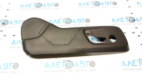 Volvo XC40 19-25 passenger seat control trim panel, black