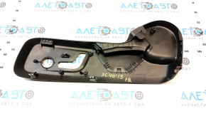 Volvo XC40 19-25 passenger seat control trim panel, black