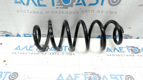 Rear left spring for Audi A4 B8 08-16, stiffness 2, white, gray, green