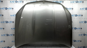The hood is bare Mercedes W167 GLE 350 450 20-25 aluminum, silver 859, dents, rotates tab