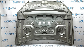 The hood is bare Mercedes W167 GLE 350 450 20-25 aluminum, silver 859, dents, rotates tab