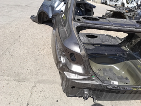 Quarter wing rear left Toyota Camry v55 15-17 usa, on the body, graphite 1H1