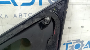 Rear left Toyota Venza 21-24 chrome window, broken guides, scratches