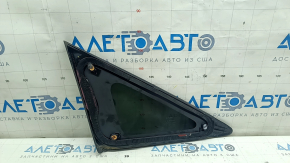 Rear right window glass, Toyota Venza 21-24, chrome, broken guides, scratches, torn seal