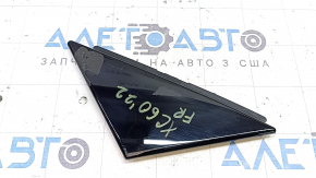 Triangle door plug outer front right Volvo XC60 18-25 black gloss, scratches