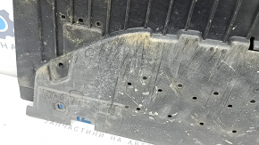 Front bumper guard for Audi A4 B8 13-16 s-line, scratches, broken edge