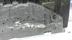 Front bumper guard for Audi A4 B8 13-16 s-line, scratches, broken edge