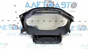 Volvo XC60 18-25 black dashboard trim and instrument cluster surround