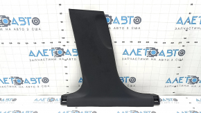 Lower left center pillar trim for Audi A4 B8 08-16 sedan, black, scratches