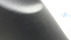 Lower left center pillar trim for Audi A4 B8 08-16 sedan, black, scratches