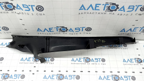 Inner rear left door sill trim for Audi A4 B8 08-16 sedan, black, scratches