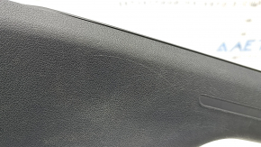 Inner rear left door sill trim for Audi A4 B8 08-16 sedan, black, scratches