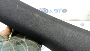 Inner rear left door sill trim for Audi A4 B8 08-16 sedan, black, scratches