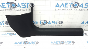 Inner front right door sill plate for Audi A4 B8 08-16 sedan, black, scratches