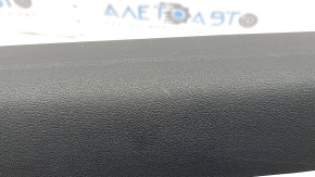 Inner front right door sill plate for Audi A4 B8 08-16 sedan, black, scratches