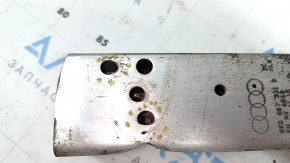 Left rear bumper reinforcement fang for Audi A4 B8 08-16 sedan, holes dented