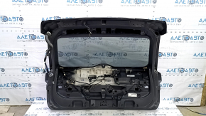 Volvo XC60 18-25 bare tailgate with glass and wiring, tinted, blue 723, bumper, attached spoiler