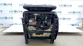 Volvo XC60 22-25 driver's seat with airbag, electric, heated, ventilated, black Nappa leather with perforation and knee support, with control unit, scratches, tear
