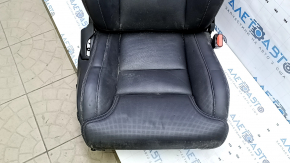 Volvo XC60 22-25 passenger seat with airbag, electric, heated, ventilated, black Nappa leather with perforation and knee support, with control unit, for cleaning