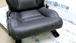 Volvo XC60 22-25 passenger seat with airbag, electric, heated, ventilated, black Nappa leather with perforation and knee support, with control unit, for cleaning