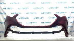 Front bumper bare Toyota Highlander 20-24 XSE red, scratches, broken mount